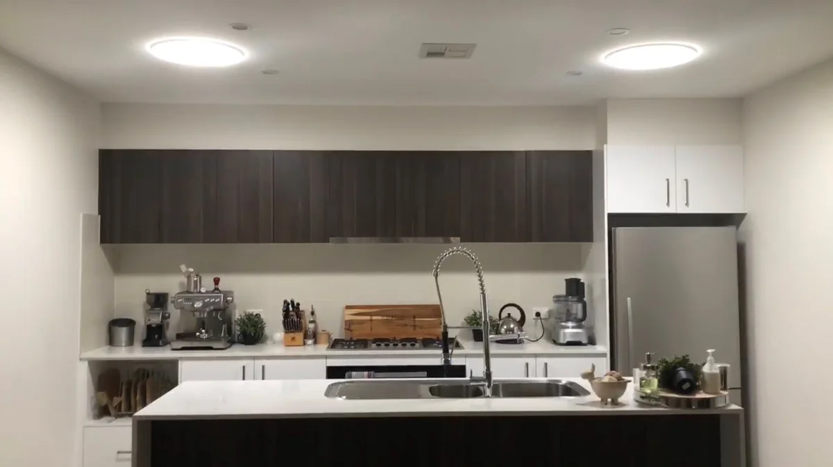 Baños y vestidores con luz natural Solatube